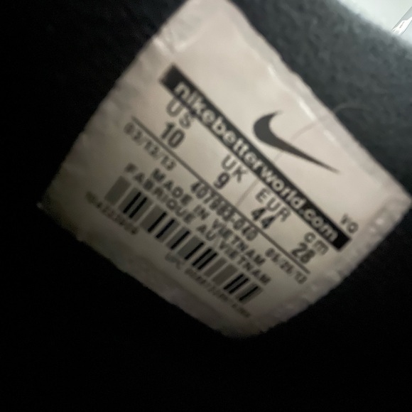 Nike Capri Mid Black/Blue Sneakers Men’s SIZE 10 407983-063 - Picture 7 of 7